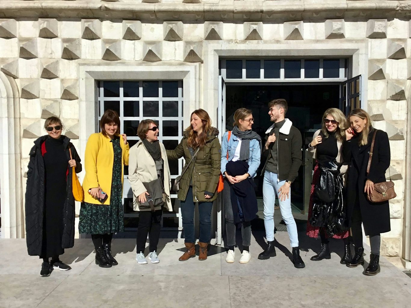 De Europese partners van Every Story Matters tijdens de conferentie in Lissabon eind 2019
