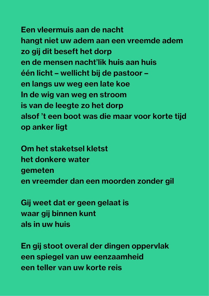 Gedicht Het Dorp Paul Van Ostaijen 2021