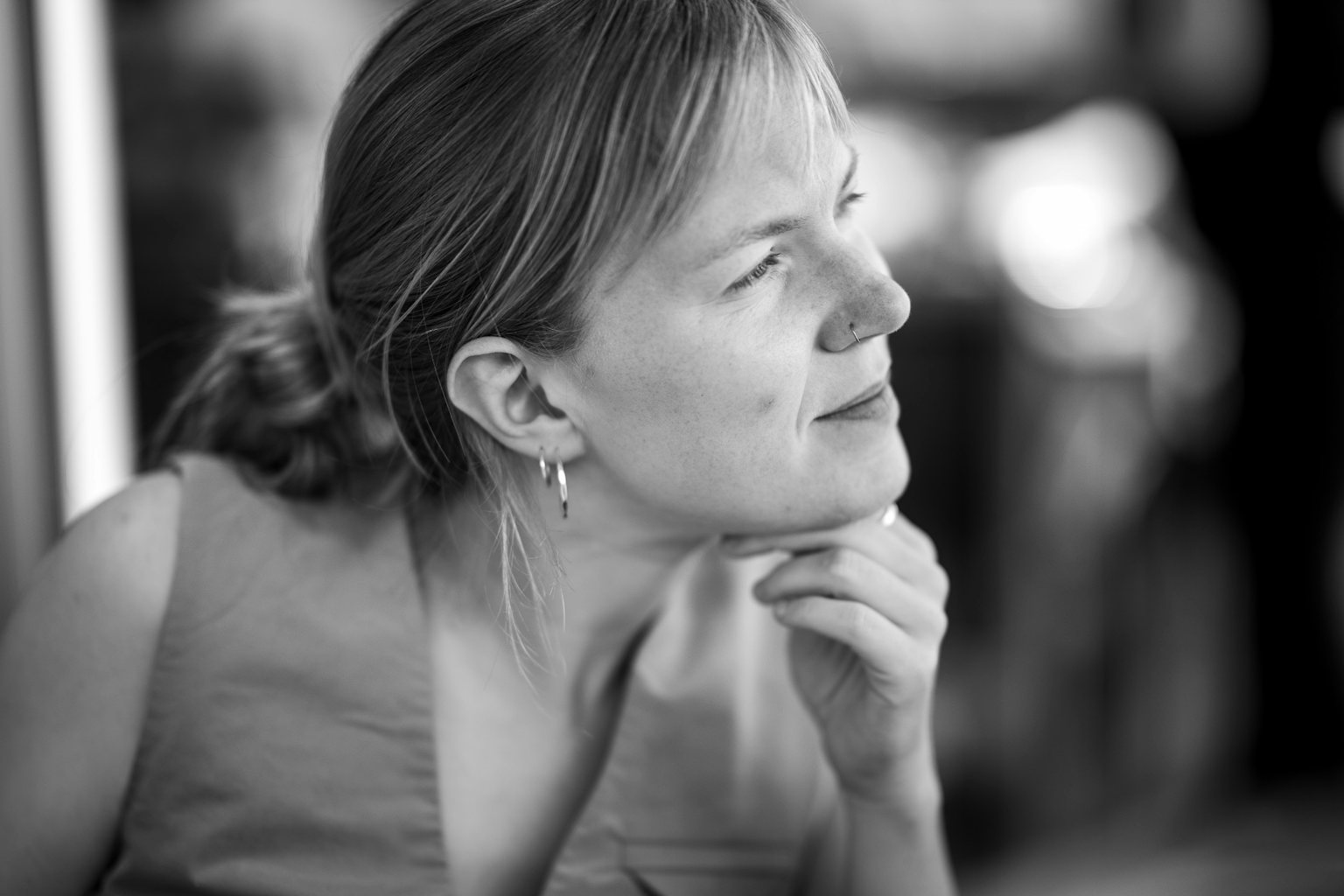 Portret van auteur Sam Hoeck